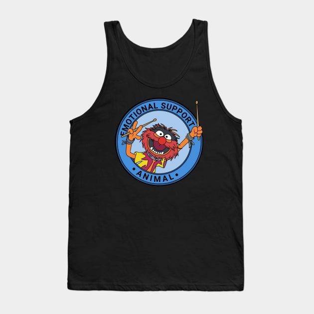 Muppets Emotional Support Animal Tank Top by valentinahramov